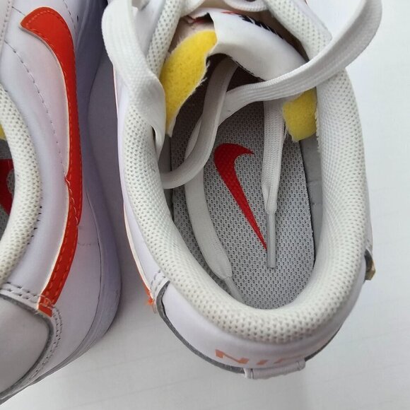 Nike Blazer Low Platform Summit White Orange size 6.5 - Picture 12 of 16